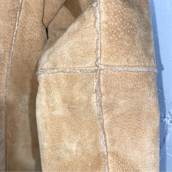 Vintage Winlit Genuine Leather Suede Jacket Women's Large - Picture 9 of 10